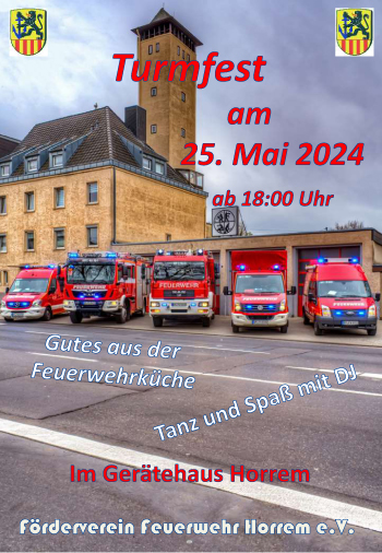 Turmfest am 25. Mai 2024