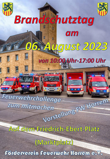 Brandschutztag 06. August 2023